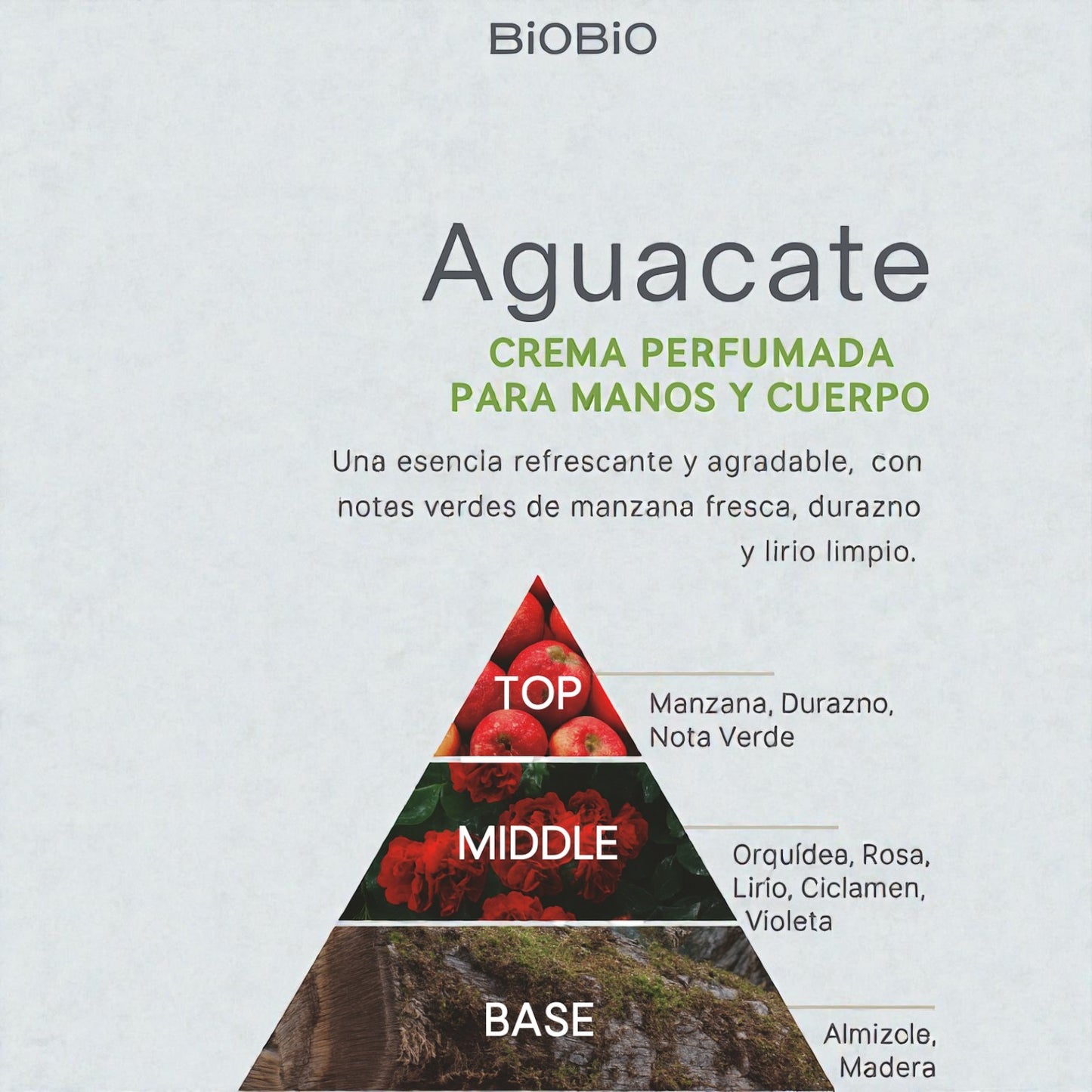 Crema manos/corporal Aguacate